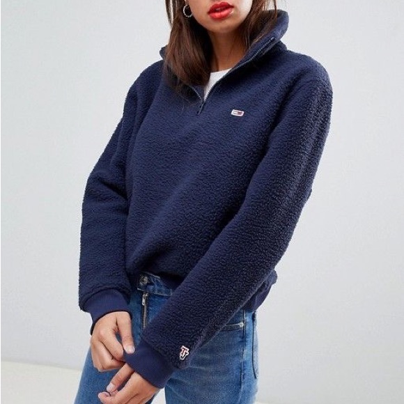 Tommy Jeans Cozy Half-Zip Sweater - Picture 5 of 13